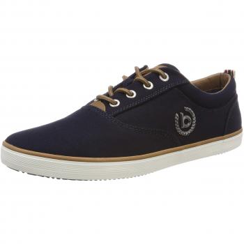 Bugatti Alfa Dark Blue Low Sneakers for Men - Size 44