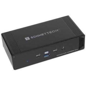 Sonnet Echo Dual NVMe Thunderbolt Dock Wired Black