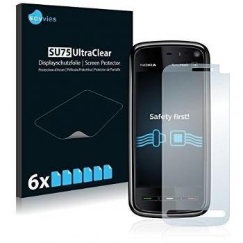 savvies Protector Pantalla Compatible con Nokia 5800 XpressMusic