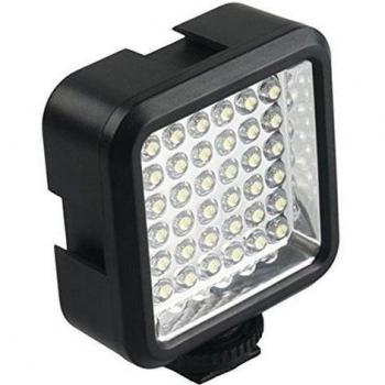 Vococal - W36-LED Ultra Brillante Recargable estudio fotografía relleno Lámpara de luz Para Canon Nikon Olympus Pentax DSLR videocámara