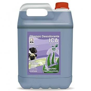ICA CHPG22 Champú Desodorante Aloe Vera para Perros
