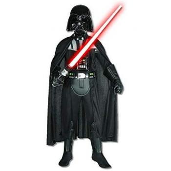 Star Wars - Disfraz de Darth Vader para niños, talla M