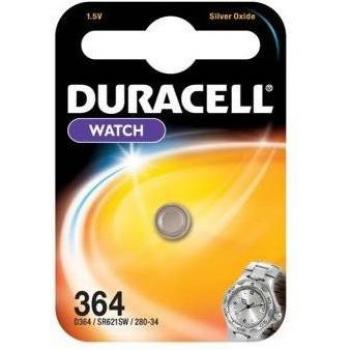 Batería de óxido de plata para relojes 364 (SR60) 1.5V Duracell