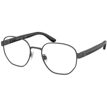 Polo Ralph Lauren PH1224 9307 Gafas Recetadas para Hombre Gunmetal, Armazones para Hombre Gunmetal, 52 Lentes Recetadas Para Hombre Gunmetal