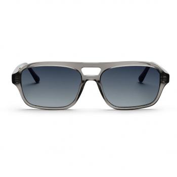 Messy Weekend BURT Transparent Grey Men's Sunglasses Size 56