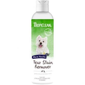 TropiClean Limpieza de Manchas para el Lagrimal de Vainilla para Perros y Gatos