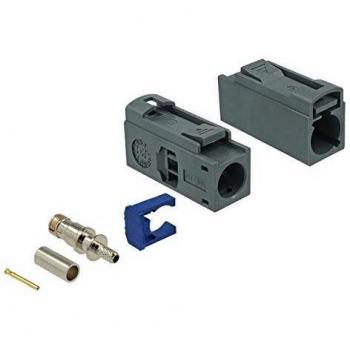 Conector Hembra FAKRA G de 25 mm para Crimpar - Delock