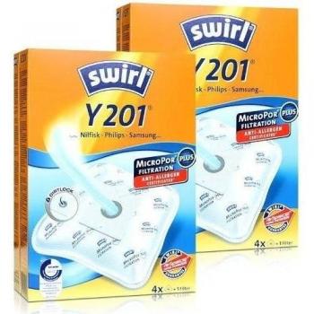 2 x swirl y 201 MP Plus AirSpace - Bolsas de tela para aspiradora