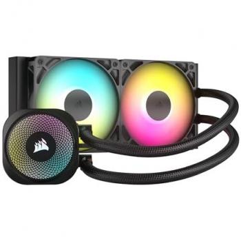 Kit de Refrigeración Líquida AIO Corsair Nautilus 240mm ARGB - Negro - Compatible con Socket AM4 y LGA 1700