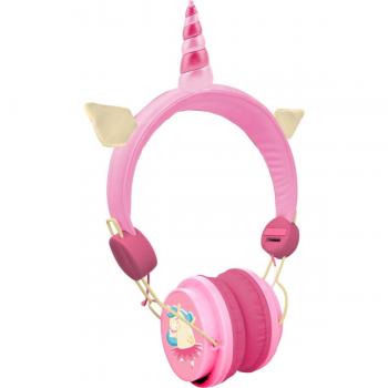Auriculares de Unicornio Rosa para Niños - Kids Licensing