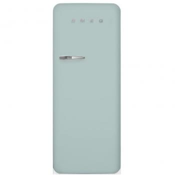 Frigorífico Smeg Style Años 50 FAB28RDSA5, Una Puerta, 1.54m de altura, color Aguamarina, apertura a la derecha