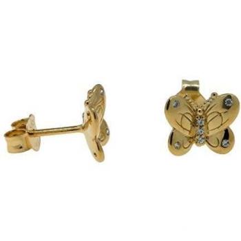 Pandora Pendientes de botón Mujer vermeil - 267921CZ