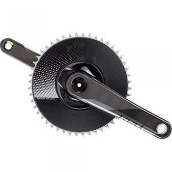 Sram Red 1x D1 Dub Aero Manivela, Unisex Adulto, Gris Oscuro, 175 mm