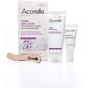 Crema Depilatoria Natural para el Rostro y Zonas Sensibles 75ml VEGANA Acorelle