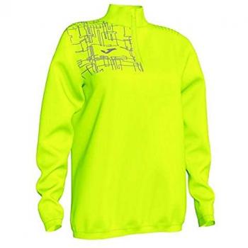 Sudadera Joma Elite VIII Amarillo Flúor Mujer Sin Capucha Reflective Logo Talla L