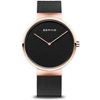 BERING Reloj Analógico para Mujer de Cuarzo con Correa en Acero Inoxidable 14526-166