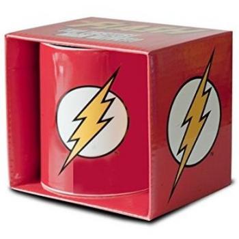 Taza de Café DC Comics Flash Logo - Taza de Porcelana con Diseño Original y Licencia