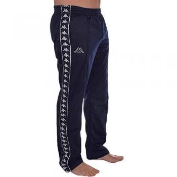 Kappa Banda Astoria 222 - Pantalones de chándal para hombre, diseño retro, color azul