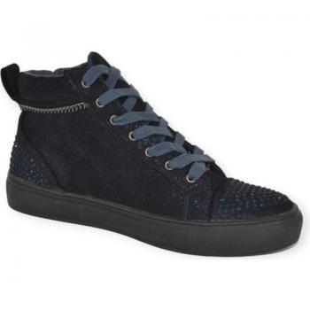 ZAPATILLA BOTA MARINO ADORNOS XTI 48297 - Botines de Mujer, color azul, marca XTI, con adornos