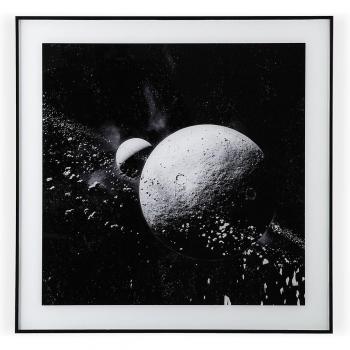 Placa Decorativa Versa-Cuadro Eclipse Cristal (2 x 50 x 50 cm)