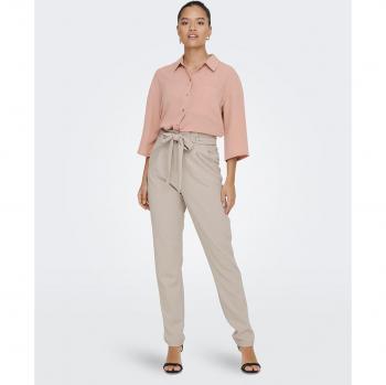 Pantalón de mujer de pinzas de talle alto