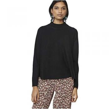Compañia Fantastica Jersey Mujer Evase Negro S Negro