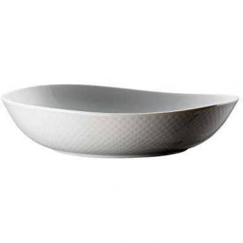 Rosenthal 10540-800001-10355 Plato hondo, Porcelana, Blanco
