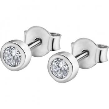 Pendientes Time Road WS01567/4 de Plata para Mujer, Acabado Brillo, Colección Basics