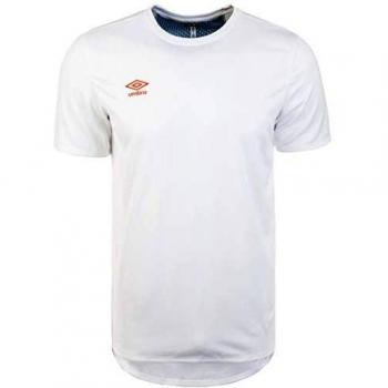 UMBRO 65320u Camiseta Deportiva, Hombre, Blanco, S