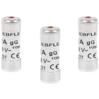 Juego de 3 fusibles cerámicos con indicador de 32 amperios (10,3 x 38 mm)