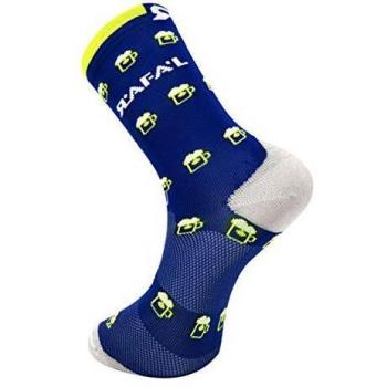 RAFAL 530 - Calcetines de Bicicleta para Adulto, Unisex, Multicolor, 43-46