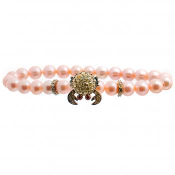 Brazalete Lancaster JLA-BR-CRAB-6-PU para mujer, 16 mm