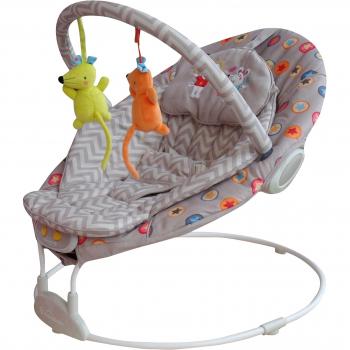 Asalvo Silla mecedora ratón Beige