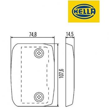 Piloto intermitente HELLA 2BA 008 260-017