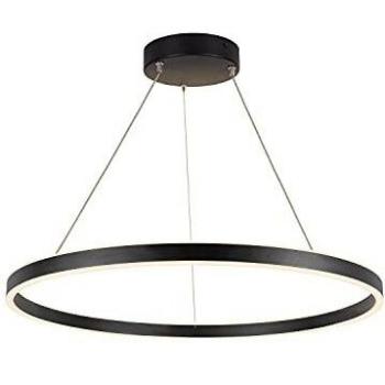 Lámpara LED Colgante SLV ONE 80 DALI 28W Negro