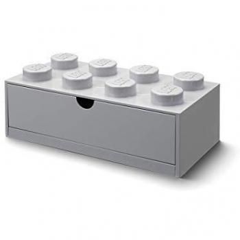 LEGO® Storage Drawer 8 Studs - Gray