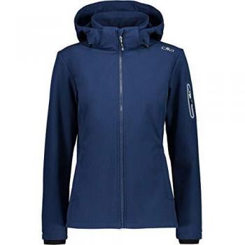CMP Women's Blue Softshell Zip Hoodie