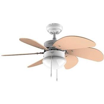 Cecotec EnergySilence Aero 3600 Vision Orange Ventilador de Techo con Luz 50W