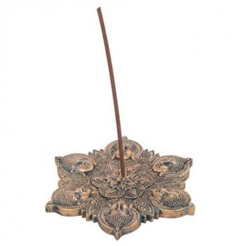 Quemador de Incienso Buddha Natura Gris 15x15cm - Signes Grimalt
