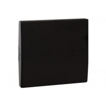 Tecla Simple Negra Mate Apolo 5000 - Alta Calidad para Mecanismos Serie Mec21