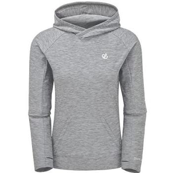 Dare2b Women's Lightweight Quick-Drying Sprint City Hoodie - Ash Grey Marl, Size 10