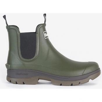 Botas de goma Barbour Nimbus para hombre, estilo Chelsea, color oliva, talla UK 10 (EU 44)