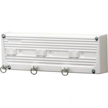 Cuncial TZ 102002 - Tendedero Extensible Automático de Pared con 3 Cuerdas Independientes