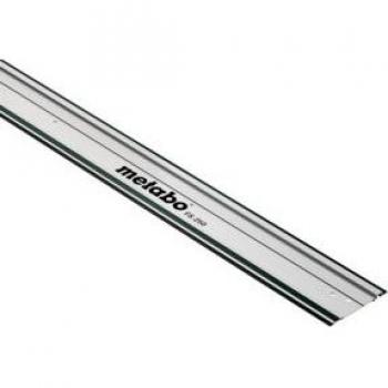 Metabo Carril guía FS 250 (629013000) - Carril guía de precisión para sierras, longitud de 250 cm, fabricado en aluminio ligero y resistente, sistema de sujeción fácil y seguro, compatible con diversas si