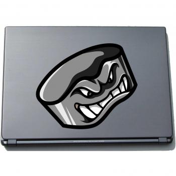 pinkelephant Indigos UG sport026-210 - Pegatina para Ordenador portátil, diseño Screaming Face, 210 x 248 mm
