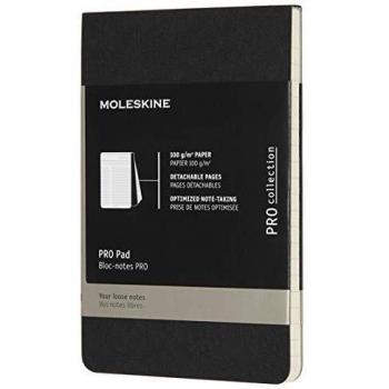 Bloc de Notas Moleskine Pocket A6 Lino Softcover Negro