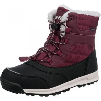 Botas de invierno Hi-Tec Leo para mujer en color burdeos, talla UK 4