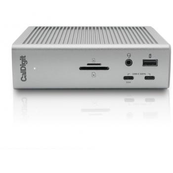 Dock Thunderbolt 4 CalDigit TS4 de 18 Puertos con Cargador de 98W y Conectividad USB-C, USB-A, DisplayPort y Ethernet