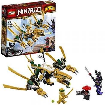Conjunto de Construcción LEGO Ninjago Dragón Dorado 70666
