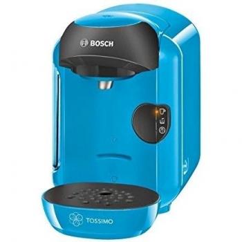 Bosch TASSIMO Vivy TAS1255 - Cafetera multibebidas automática de cápsulas, diseño compacto, color azul